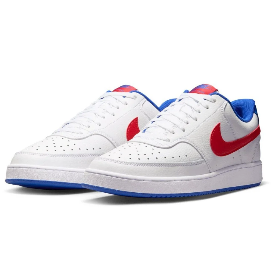 Giày sneaker nam NIKE Court Vision Trắng Đỏ (DB5945-161)