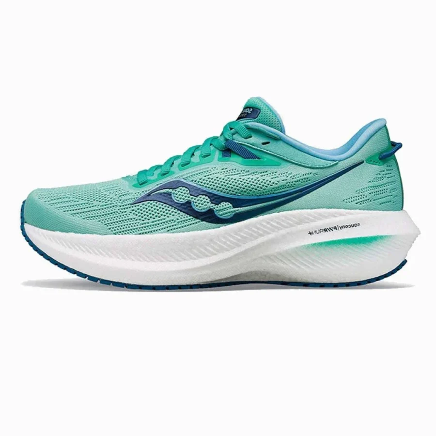 Giày chạy bộ nữ Saucony Triumph 21 Xanh (S10881-118)