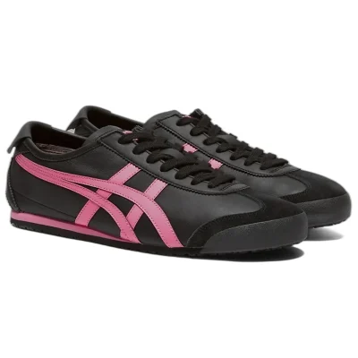 Giày sneaker Onitsuka Tiger Mexico 66 BLACK/DRAGON FRUIT (1183C102-005)