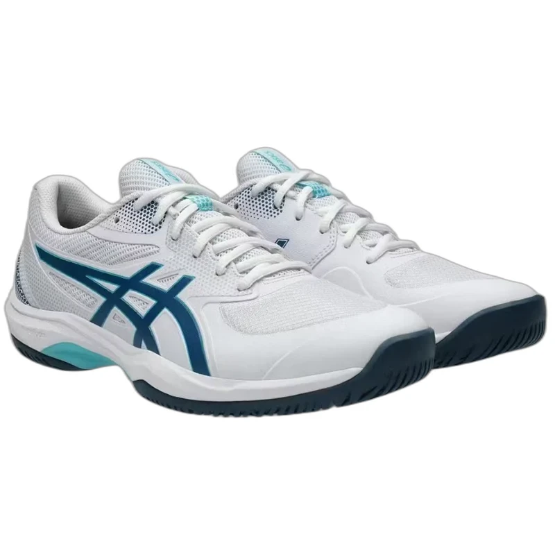 Giày pickleball nam Asics Gel-Game FF White/Mako Blue (1041A488-102)