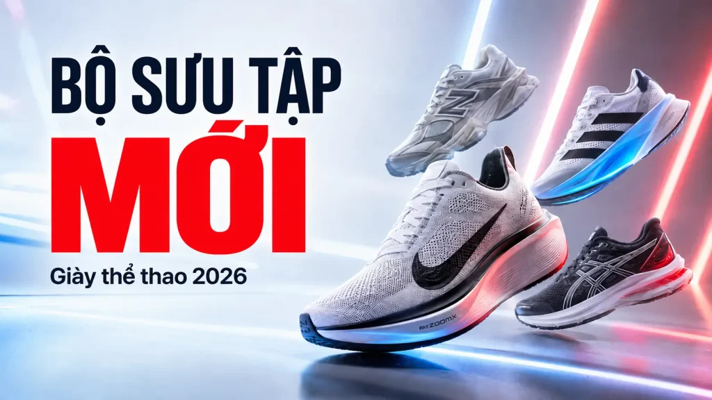 Bộ sưu tập mới, xu hướng sneaker 2026