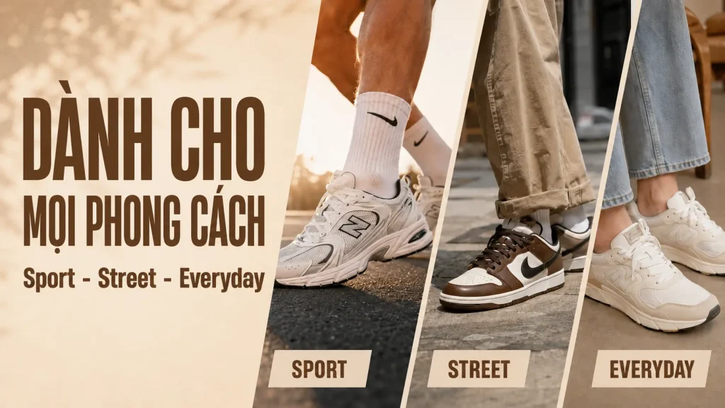 Dành cho mọi phong cách, Sport Street Everyday