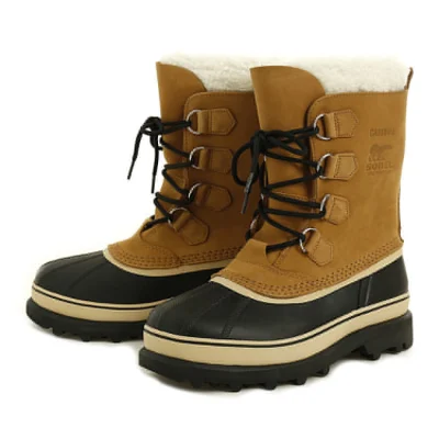 Giày sneaker nam SOREL Caribou Đen (NM1000-281)