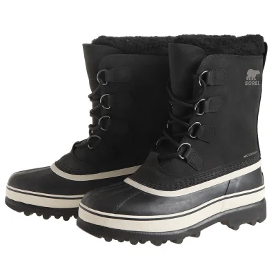 Giày sneaker nam SOREL Caribou Đen (NM1000)