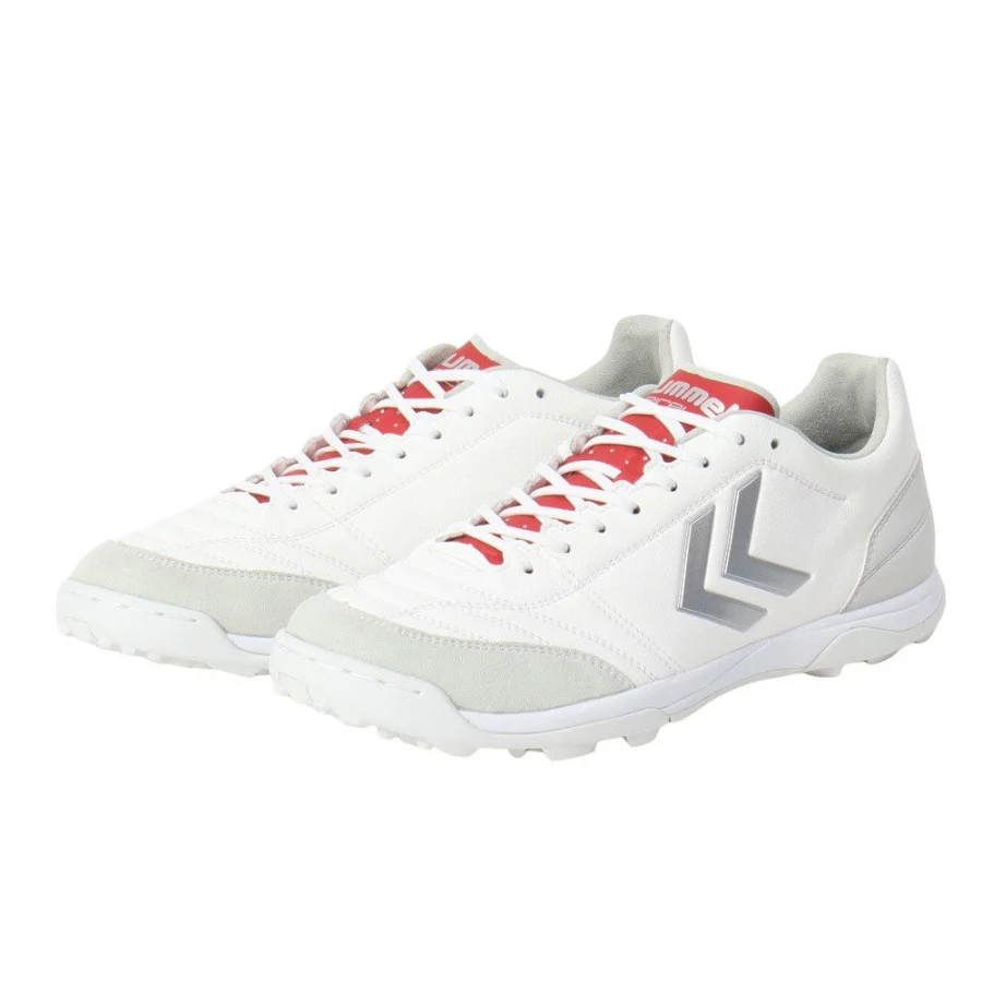 Giày bóng đá hummel Apikare5 SL WIDE TF Trắng/Đỏ (HAS3117-1020)
