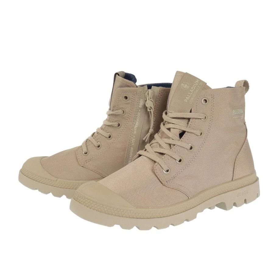 Giày sneaker nam PALLADIUM PAMPA HI SEEKER LIGHT PLUS BÊN (77856-261)