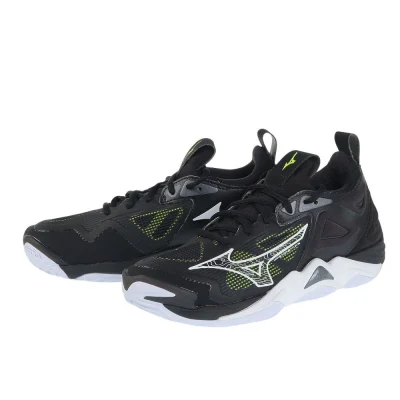 Giày bóng chuyền MIZUNO Wave Momentum 3 Đen (V1GA231252)