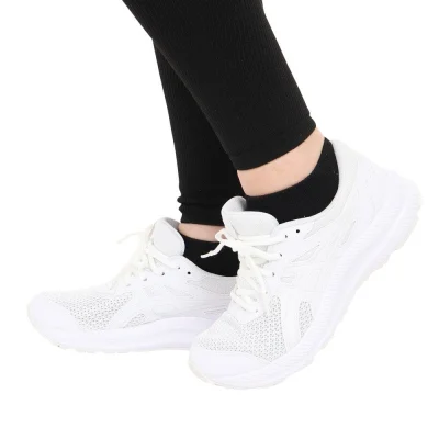 Giày chạy bộ nữ ASICS Contend 8 GS Trắng (1014A259.100)