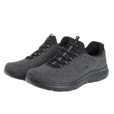 Giày sneaker nam SKECHERS Summits – Forton Đen (52813W-BBK)