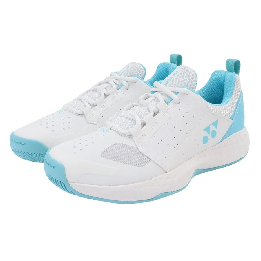 Giày tennis nữ YONEX SHT106-063 Trắng/Xanh Sax (SHT106-063)