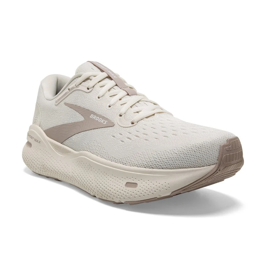 Giày chạy bộ nam BROOKS Ghost Max Trắng (BRM4063)