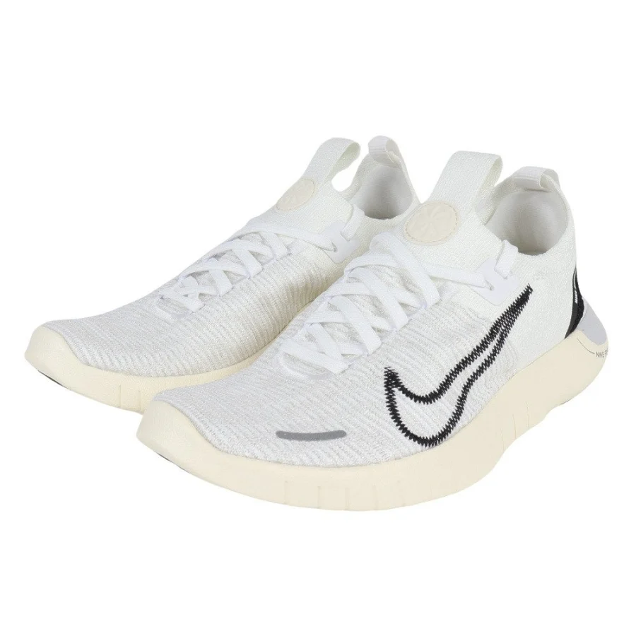 Giày chạy bộ nữ NIKE Free Run Flyknit Trắng (DX6482-100)
