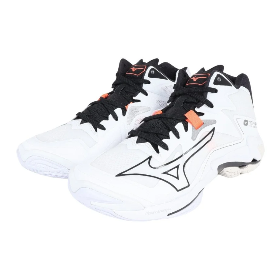 Giày bóng chuyền MIZUNO Wave Lightning Z8 MID Trắng (V1GA240551)