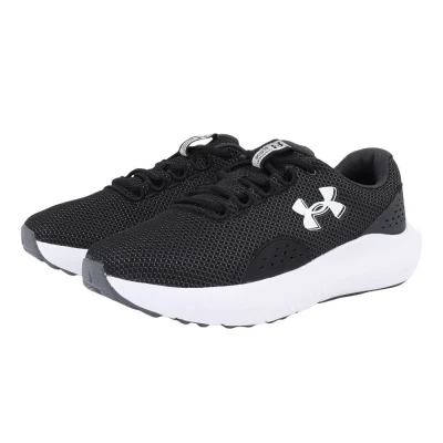 Giày chạy bộ nam UNDER ARMOUR Charged Surge 4 Extra Wide Đen (3028249)