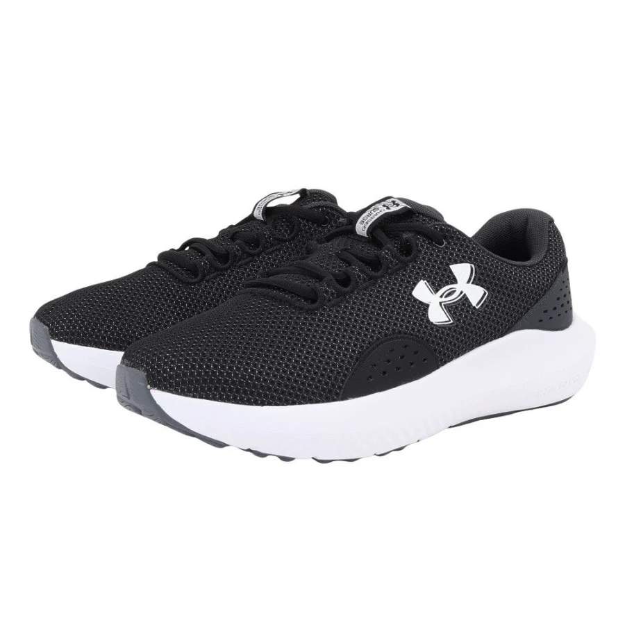 Giày chạy bộ nam UNDER ARMOUR Charged Surge 4 Extra Wide Đen (3028249)