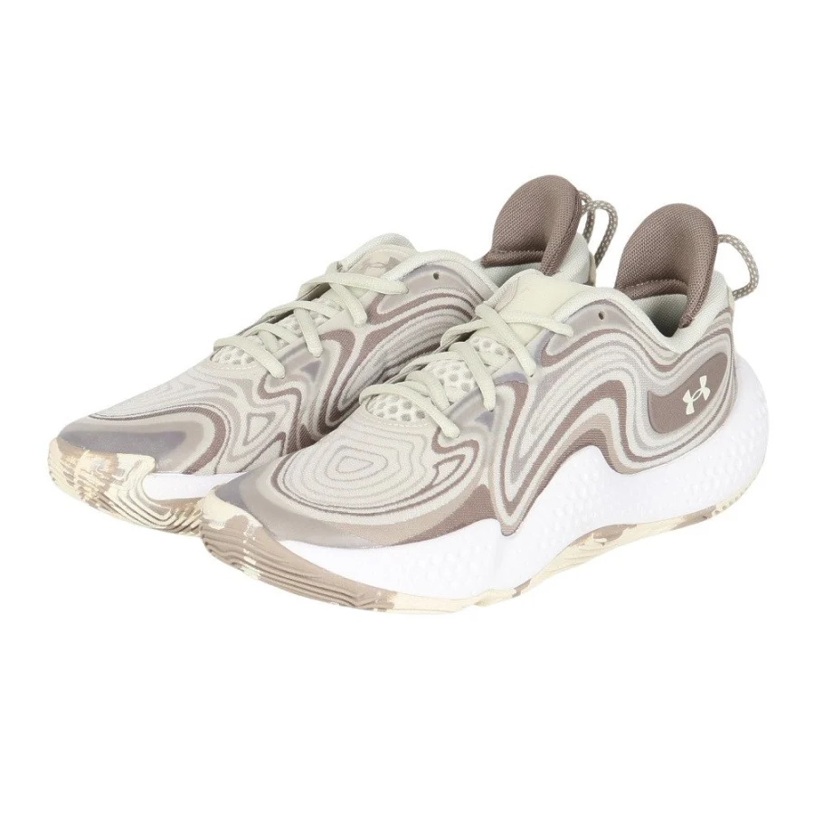 Giày bóng rổ nam UNDER ARMOUR UA Spawn 6 CAMO Nâu (3028341)