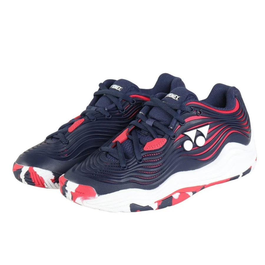 Giày tennis YONEX Fusion Rev 5 Xanh Navy/Đỏ (SHTF5MACY-097)