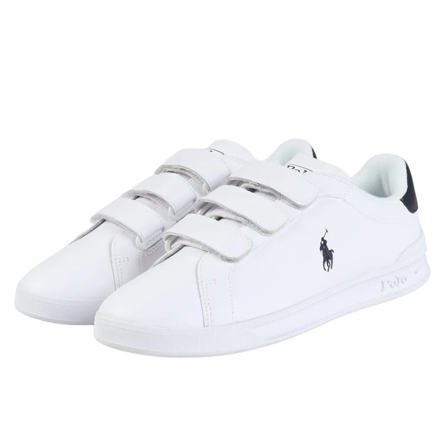 Giày sneaker nam RALPH LAUREN HRT CRT 3STR LOW Trắng (MAPSFTW0CT20419100)