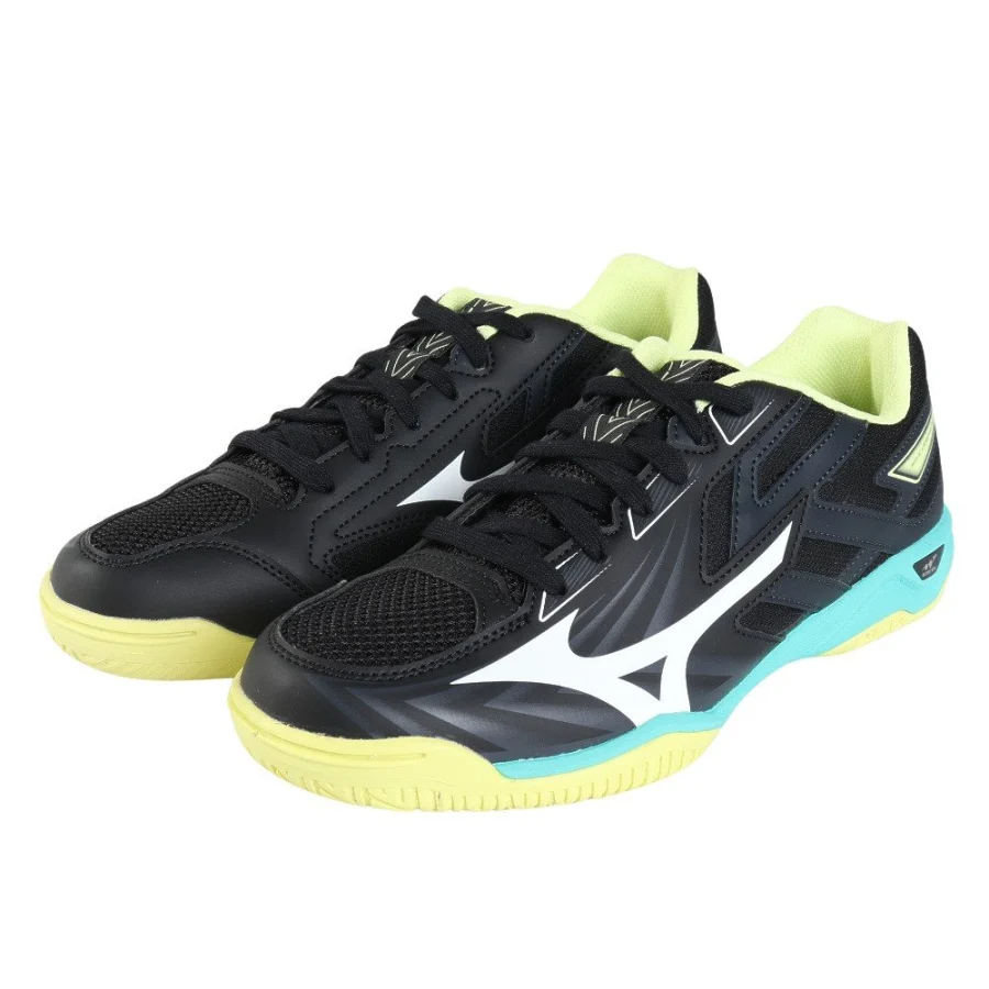 Giày bóng bàn MIZUNO WAVE KAISER BLK8 Đen (81GA242003)