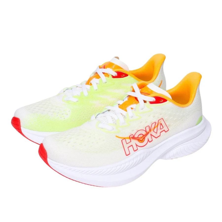 Giày chạy bộ nữ HOKA MACH 6 Trắng (1147810-WTLT)