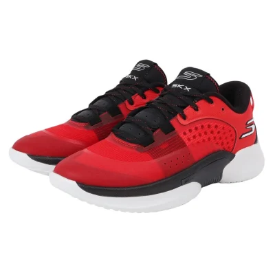 Giày bóng rổ nam SKECHERS SKX RESAGRIP Đỏ-Đen (253007-RDBK)