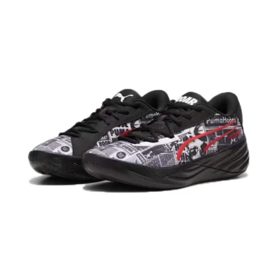 Giày bóng rổ nam PUMA ALL-PRO NITRO Đen (31039501)