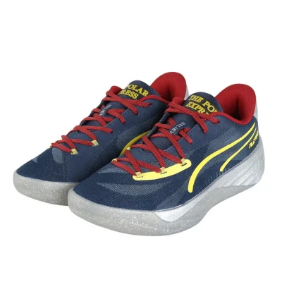 Giày bóng rổ nam PUMA ALL-PRO NITRO Xanh Navy-Đỏ (31039601)