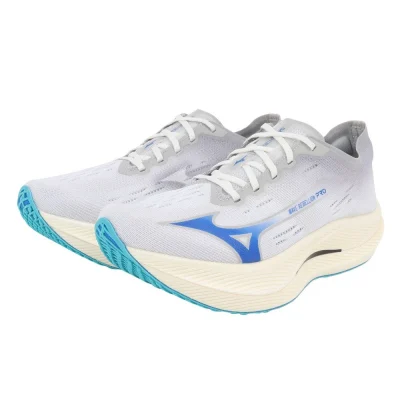 Giày chạy bộ nam MIZUNO Wave Rebellion Pro Trắng (U1GD249900)
