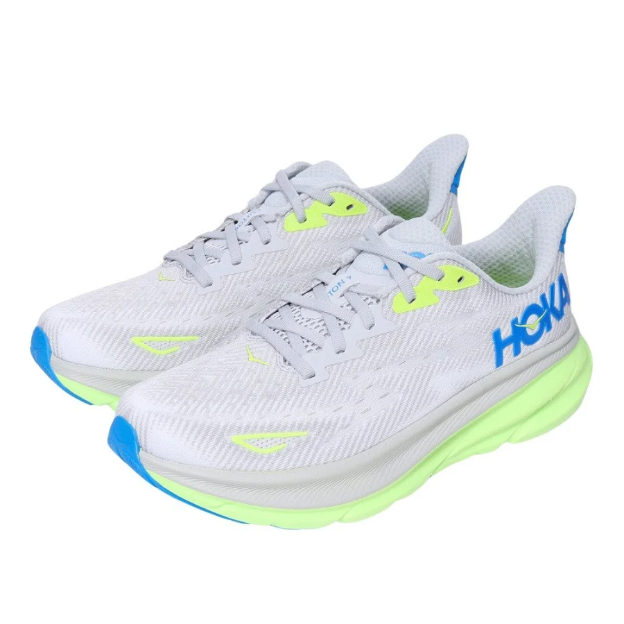Giày chạy bộ nam HOKA Clifton9 Xám (1127895-STLC)