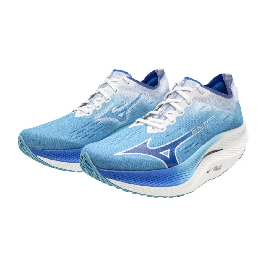 Giày chạy bộ MIZUNO Wave Rebellion Pro 2 Xanh (U1GD241751)