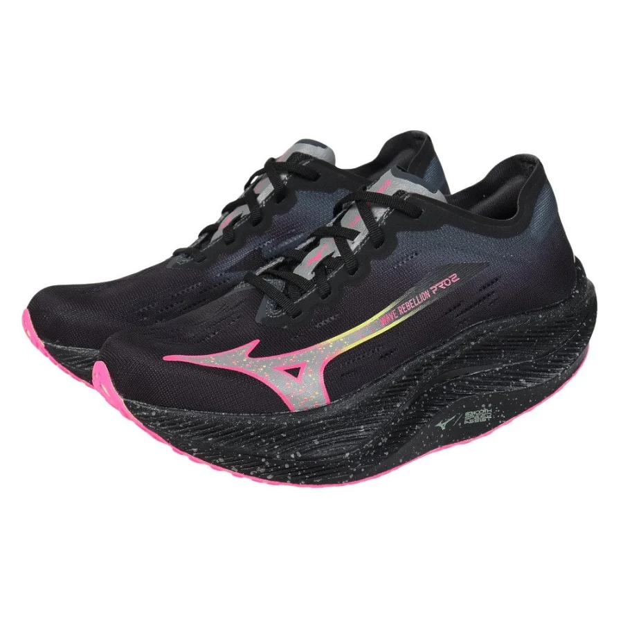 Giày chạy bộ MIZUNO Wave Rebellion Pro 2 Đen (U1GD241752)