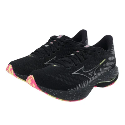 Giày chạy bộ MIZUNO WAVE RIDER 28 Đen (J1GC246301)
