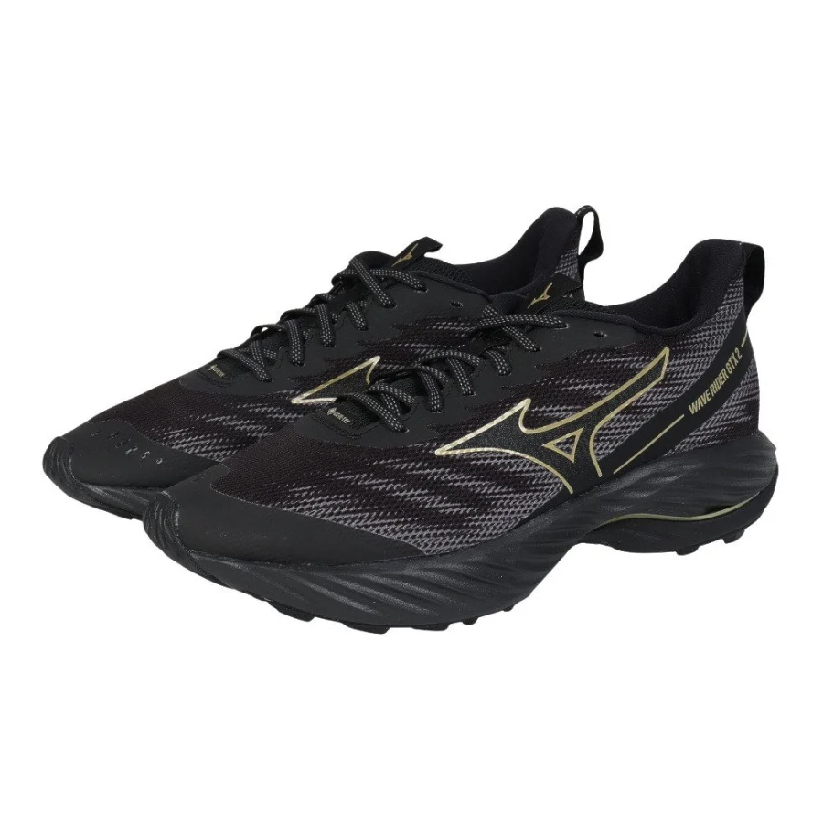 Giày chạy bộ MIZUNO WAVE RIDER GTX 2 Đen (J1GC248201)