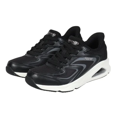 Giày sneaker nữ SKECHERS SI-TRES-AIR UNO-EZGL Đen (177408-BLK)