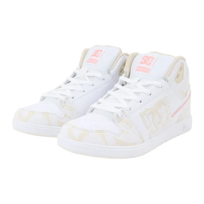 Giày sneaker nữ DC SHOES UNIVERSITY MID SE Trắng/Xám (24FWDW244007WGY)