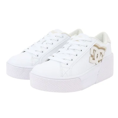 Giày sneaker nữ DC SHOES CHELSEA LITE WEDGE Trắng (OF1)