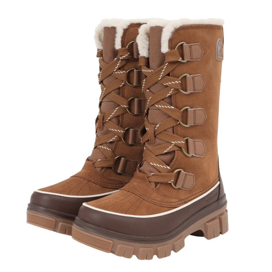 Giày sneaker nữ SOREL Tivoli 5 Tall Nâu (NL5114)