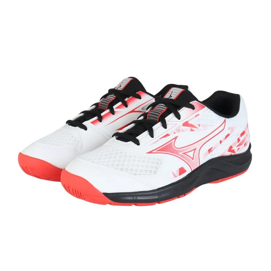Giày sneaker MIZUNO Sky Blaster 4 Trắng Đỏ Đen (71GA253301)