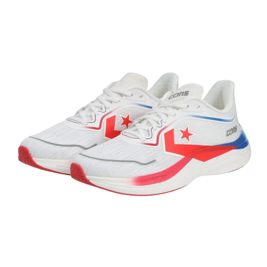 Giày chạy bộ nam CONVERSE Kôn Landeu 2 Trắng/Đỏ/Xanh (34202100)