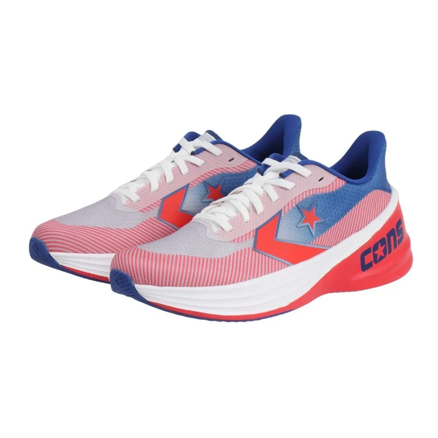 Giày chạy bộ nam CONVERSE Kônz Lance Rush Trắng/Đỏ/Xanh (34202110)