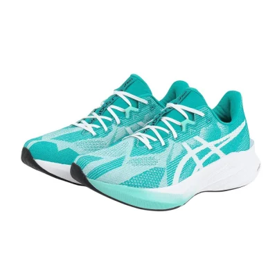 Giày chạy bộ nam ASICS DYNABLAST 5 Trắng/Xanh Teal (1011B983.100)