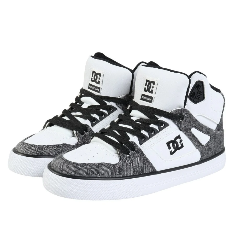 Giày sneaker nam DC SHOES PURE HIGH-TOP SE Xám (25SUDM252301WGY)