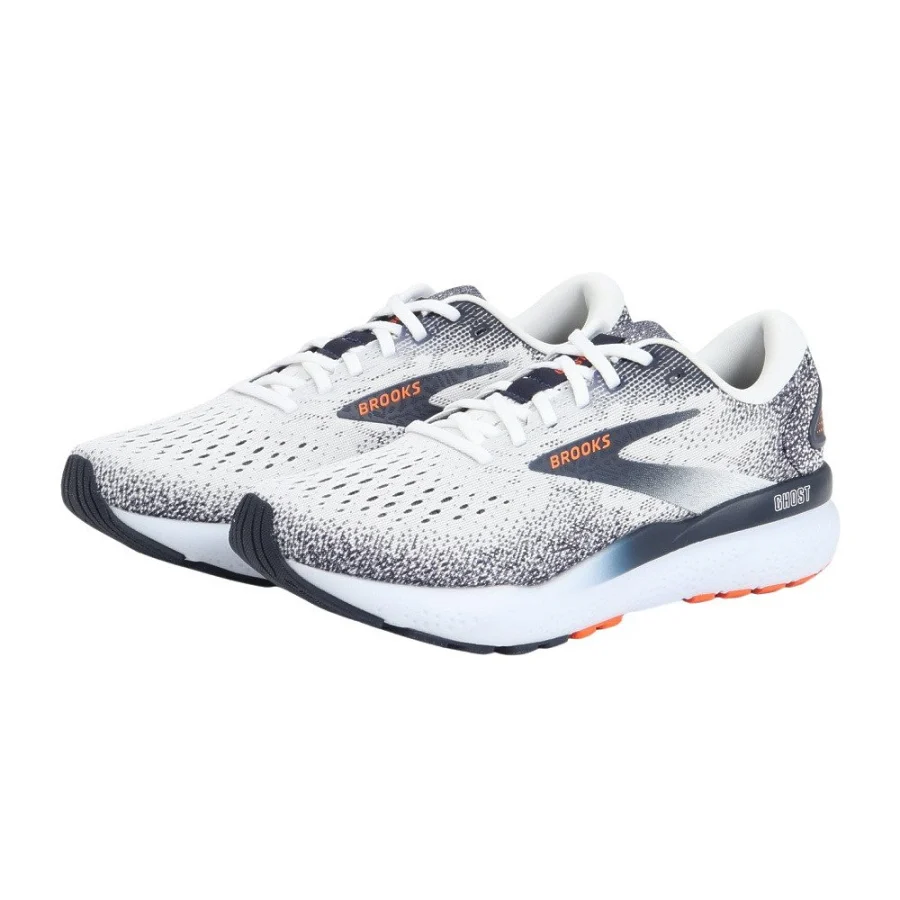 Giày chạy bộ nam BROOKS Ghost 16 Trắng (BRM4183)