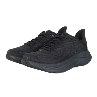 Giày chạy bộ nữ HOKA Clifton 10 Đen (1162050-BBLC)