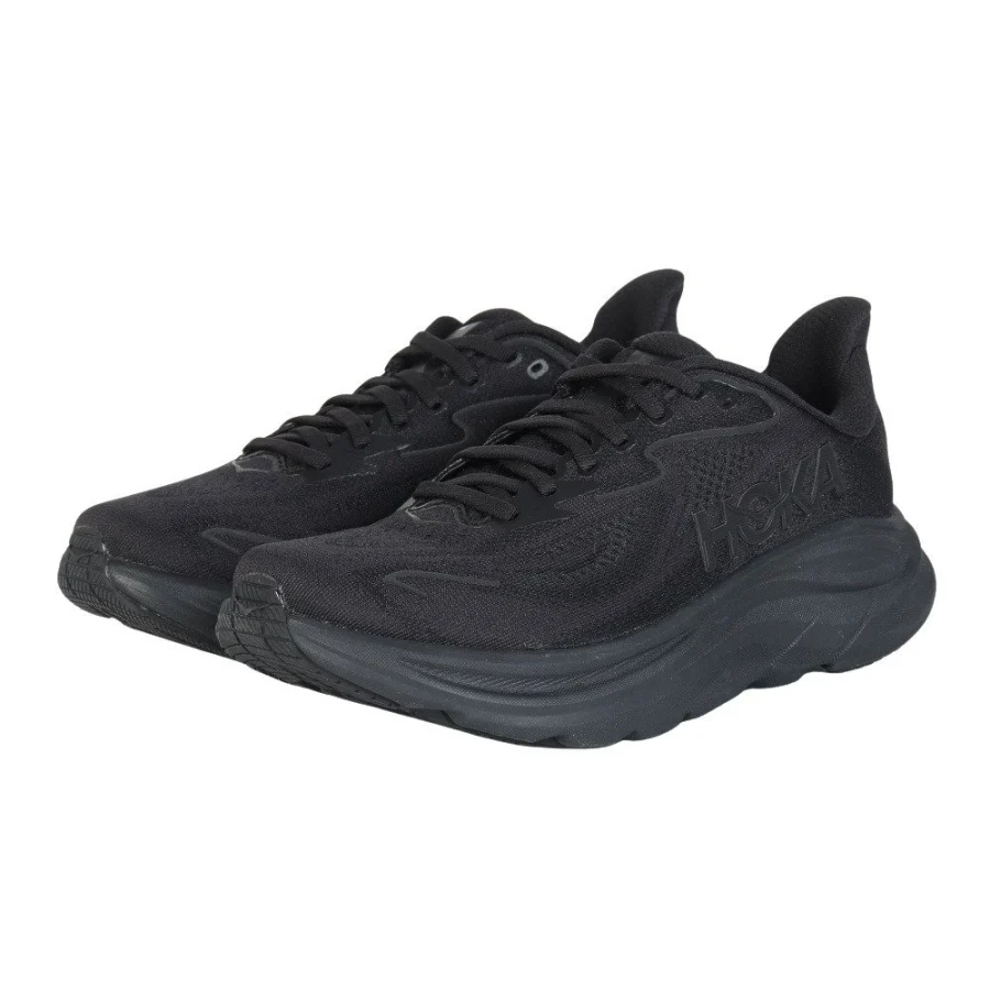 Giày chạy bộ nữ HOKA Clifton 10 Đen (1162050-BBLC)