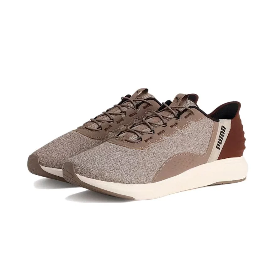Giày sneaker PUMA EASEIN Totally Taupe-Chestnut Brown (31199703)