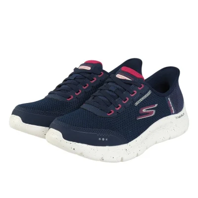 Giày sneaker nữ SKECHERS SI-GO WALK FLEX-CLEAR C Xanh Navy (124846W-NVPK)