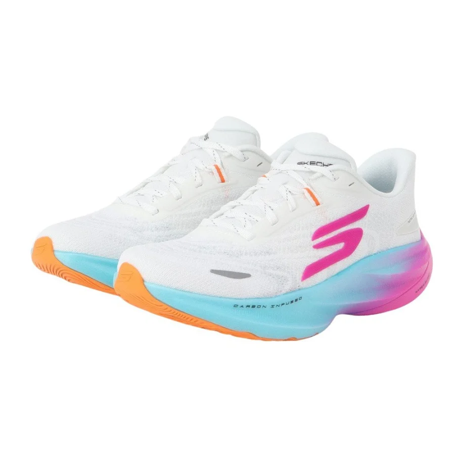 Giày chạy bộ nữ SKECHERS SKX AERO SPARK Trắng (172200-WMLT)