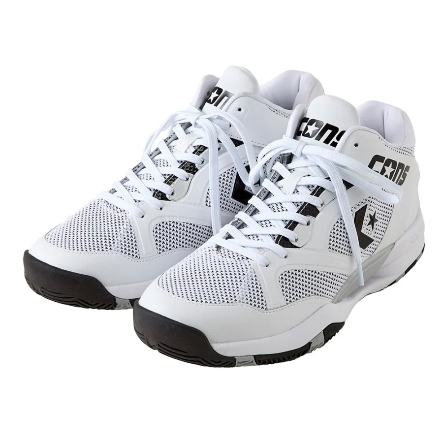 Giày bóng rổ nam CONVERSE CONS AR M W Trắng (33500401)