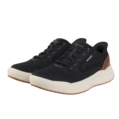 Giày sneaker nam SKECHERS SI-CYRUS Đen (211008-BLK)
